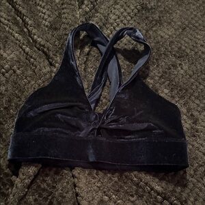 Fabletics velvet bra size S